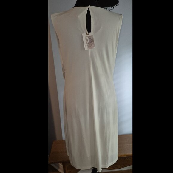 NWT Jessica Simpson Cream Goddess Dress (10) - Picture 5 of 10